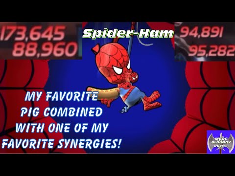 My favorite MCOC pig combined with one my favorite synergies! The results are popper-tastic!