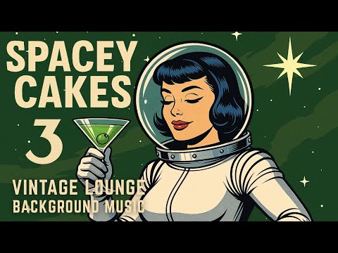 🛸 Spacey Cakes Vol. 3 – Vintage Space-Age Lounge Jazz Background Music for Cocktail Hour