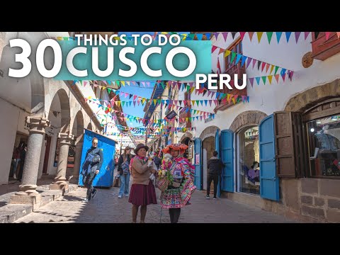 Best Things To Do in Cusco Peru 2024 4K