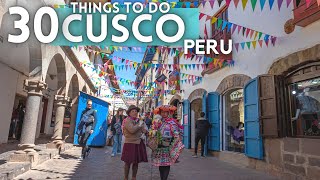 Best Things To Do in Cusco Peru 2024 4K