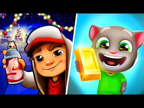 Subway Surfers VS Talking Tom Gold Run, Subway Surfers New Update, Subway Surfers Youtube, Tom Hero