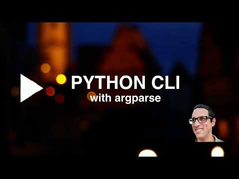 Build a Python CLI with argparse