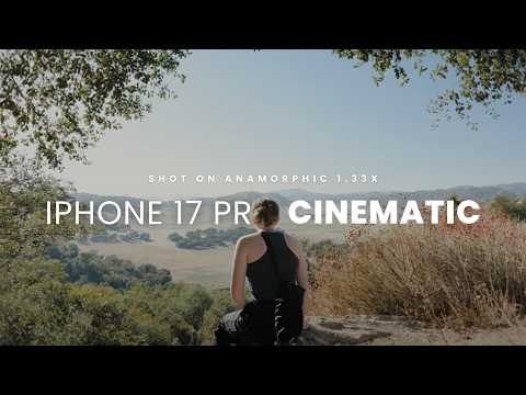 iPhone 17 Pro - ProRes RAW Cinematic 4k | SANDMARC Anamorphic