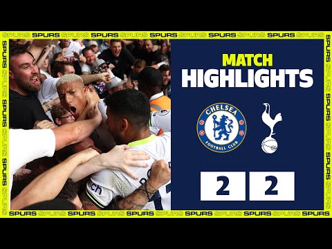 Harry Kane scores 96th minute equaliser in CRAZY London derby | HIGHLIGHTS | Chelsea 2-2 Spurs