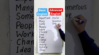 Basic vs. Advanced English ￼
