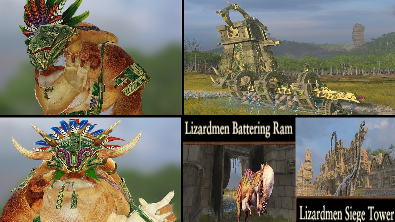 What Lizardmen Siege Equipments Should've been in Total war Warhammer3