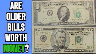 1985 $10 & 1996 $50 Federal Reserve Notes: Big Head vs. Small Head — Real Value