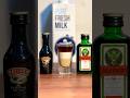 Milk Sandwich Shot🥛🐄 #baileys #jägermeister #milk #cocktail
