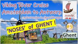 Viking River Cruise Video #9 - Amsterdam to Antwerp 10/3/2023 - Gent