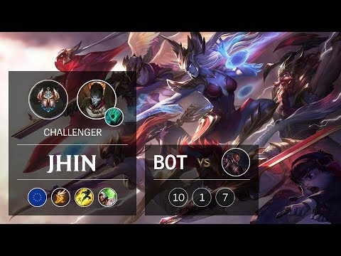 Jhin ADC vs Lucian - EUW Challenger Patch 9.6