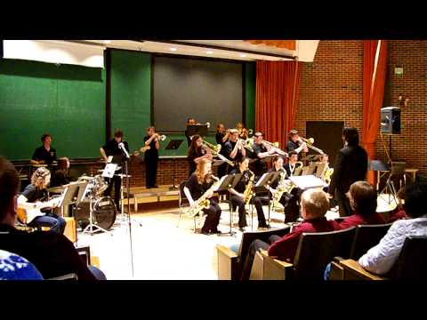 IMHS Jazz 1 Third Song "Fowl Play" at NMU Jazz Festival.