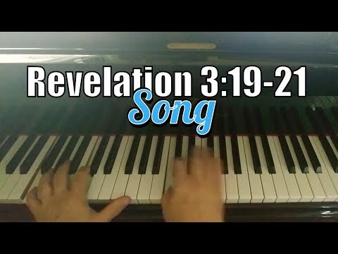 I Stand at the Door and Knock (Revelation 3:19-21 Scripture Song)