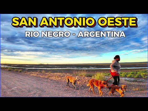 【4K】Así es SAN ANTONIO OESTE - Río Negro, Patagonia ARGENTINA | Walking Tour