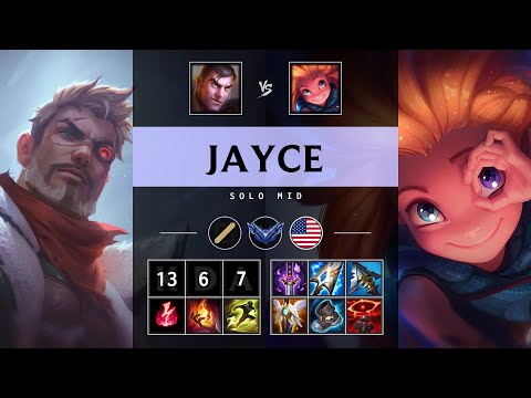 Jayce Mid vs Zoe - NA Diamond Patch 25.13
