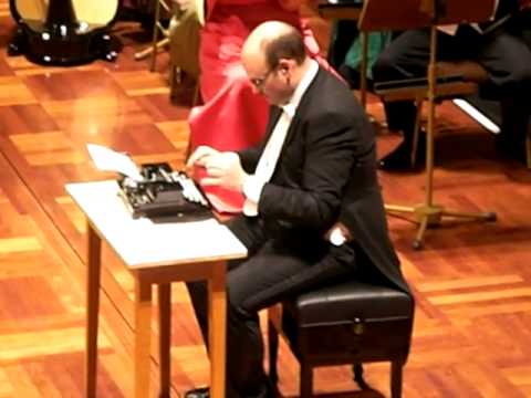 The Typewriter  Leroy Anderson   Martin Breinschmid with Strauß Festival Orchestra Vienna