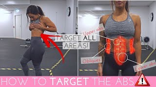 HOW TO TARGET ALL AREAS OF THE ABS | EASY SIX-PACK &amp; OBLIQUES WORKOUT