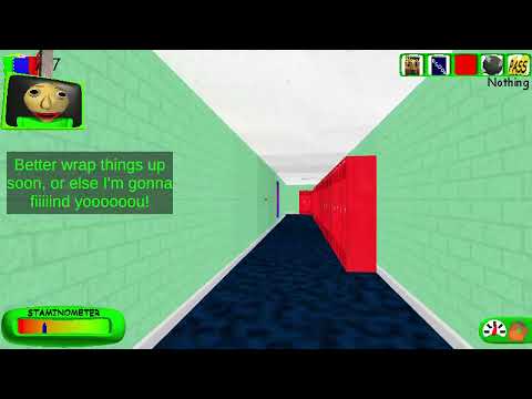 Baldi's Basics Plus V0.13.1 with mods Random gameplay 8 (Lots of fun mod)