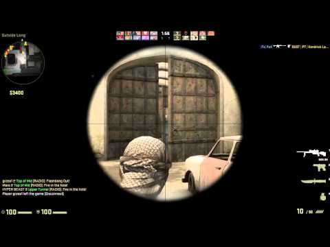 Crazy Double Headshot Wallbang Collateral on CS:GO
