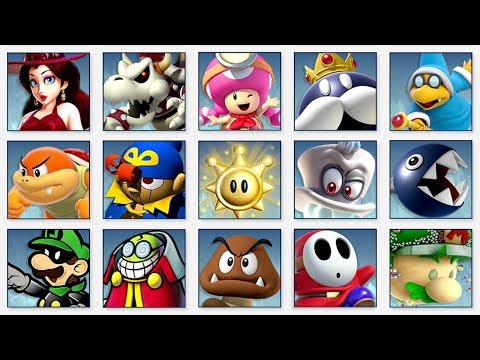 Super Smash Bros. Ultimate - All Super Mario Spirit Battles