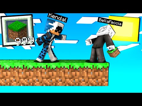 CREIAMO UN PONTE DI 1000 BLOCCHI SU MINECRAFT SKYBLOCK - ITA