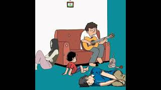 Download lagu Story Wa Animasi kekinian galau main gitar sedih lucu viral #shorts mp3