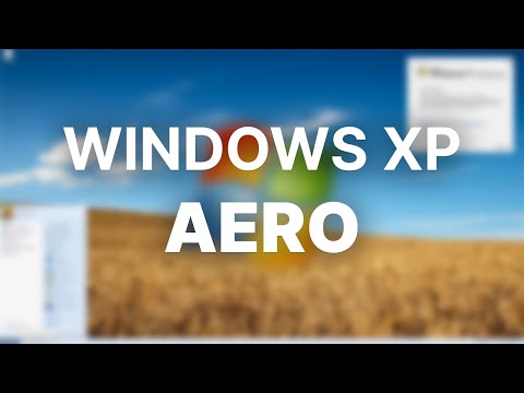 What Windows Vista SHOULD HAVE BEEN - Windows XP Aero 2
