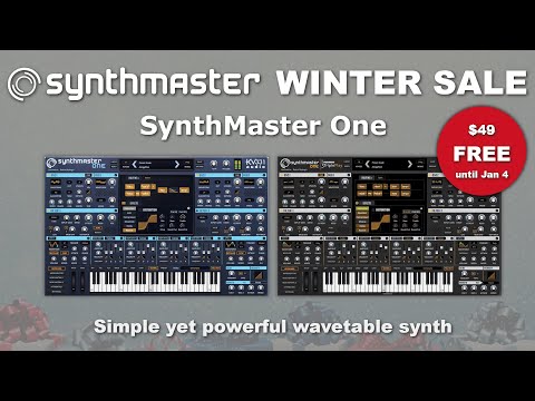 SynthMaster One FREE Christmas Giveaway until January 4
