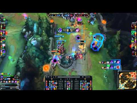 CJ Entus Ambition - Kha'Zix Pentakill - Korean SoloQ - Pre-Season 2015 - League of Legends