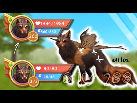 WildCraft - level 0 to 200 ⏎ on fox