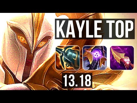 KAYLE vs KLED (TOP) | Rank 1 Kayle, 600+ games, Rank 19 | TR Challenger | 13.18