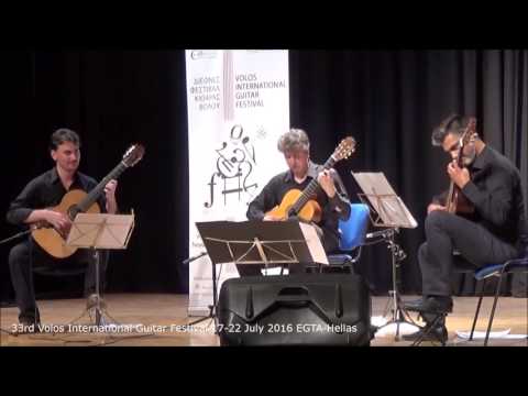 33rd Volos International Guitar Festival - Andronoglou Y., Mitsalas T, Toumanidis M.