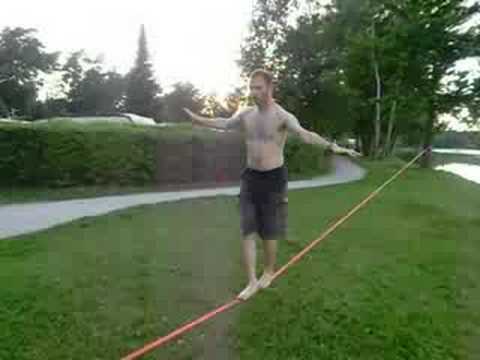 Rookie Slacklining @ Dechsendorfer Weiher