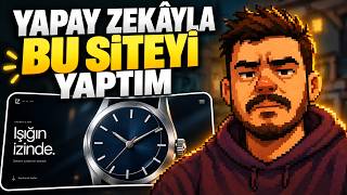 Yapay Zekâyla Sinematik Web Sitesi Yaptım! Tripo + GPT 6 Astra