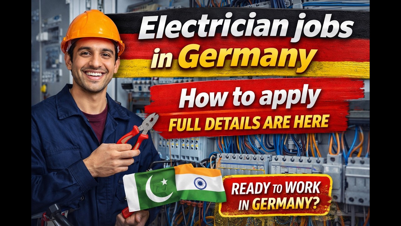 Electrician Jobs in Germany 2026 | Salary, Visa & How to Apply (Full Guide)