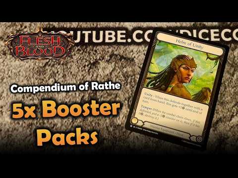 Compendium of Rathe 5x Packs | Flesh and Blood TCG