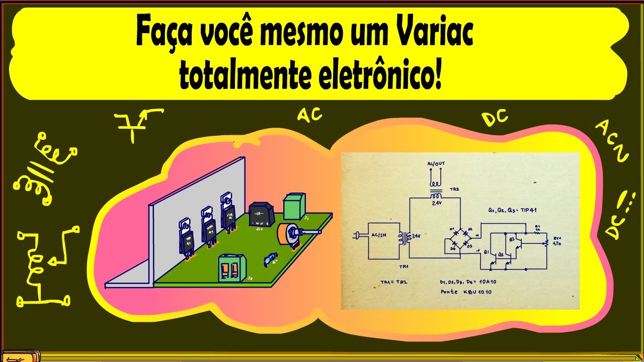 Faça você mesmo um Variac totalmente eletrônico!