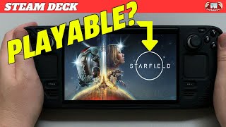 Starfield on the Steam Deck  -  Is it Playable?