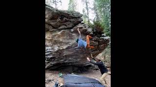 Video thumbnail of Fat Lady, V7. Maxwell Falls