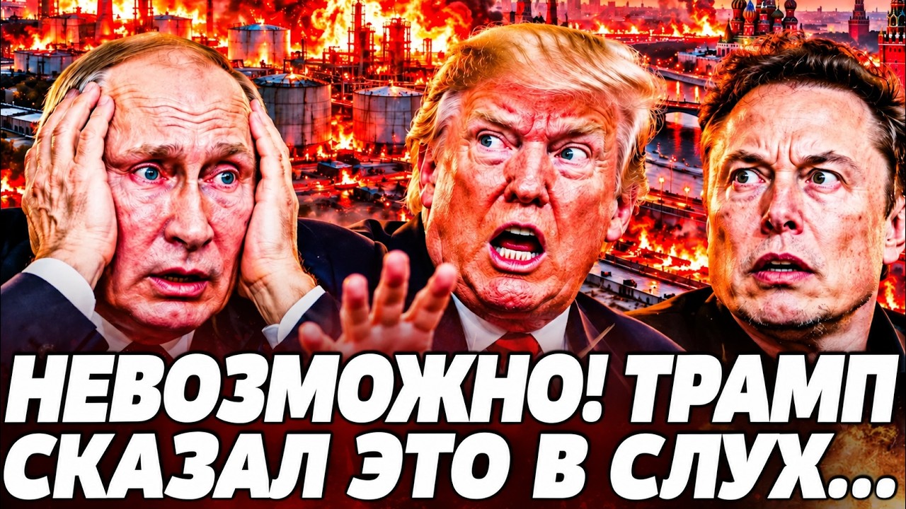 😱ТОЛЬКО ЧТО! МАСК СДЕЛАЛ НЕВЕРОЯТНОЕ! САМАЯ БОЛЬШАЯ ТРАГЕДИЯ В РФ: РУССКИХ У