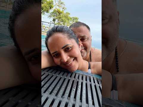 Anasuya Bharadwaj Latest Swimming Pool Video | #anasuya #instagram