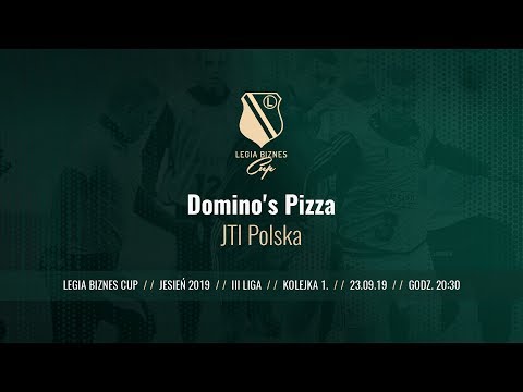Skrót spotkania Domino's Pizza - JTI Polska ( Legia Biznes Cup Jesień 2019 )