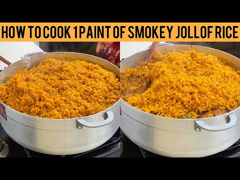 HOW TO COOK THE PERFECT JOLLOF RICE USING 1 PAINT/4KG OF RICE, STEP BY STEP WITH EXACT MEASUREMENTS