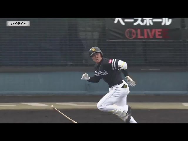 【春季キャンプ紅白戦】2月12日 ホークス紅白戦 ダイジェスト