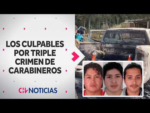 Quiénes son los culpables del triple crimen de carabineros en Cañete: Estos son sus delitos