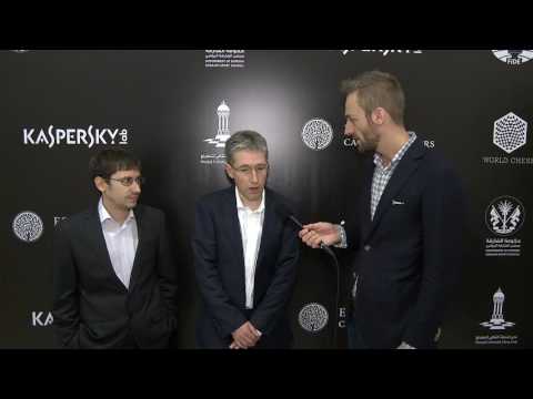 Day 8 Interview with Michael Adams and Dmitry Jakovenko