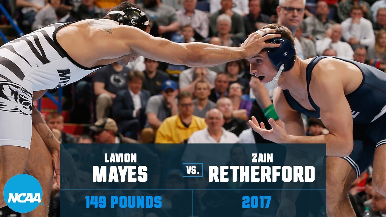 2017 NCAA Final - 149 Pounds - Zain Retherford vs. Lavion Mayes