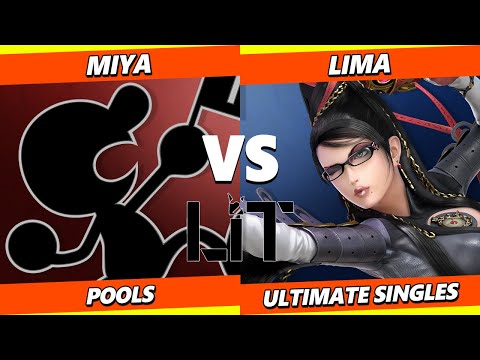 Litvitational 3 - Miya (Game & Watch) Vs. Lima (Bayonetta) Smash Ultimate - SSBU