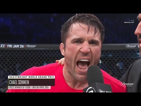 Sonnen vs Rampage Post-Fight Interview | Bellator 192