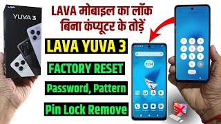 Lava Yuva 3 Factory Reset & Remove Password, Pin Lock - How to unlock Lava LZX415 - without pc