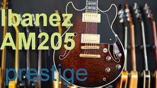 Video thumbnail for Ibanez AM205 Prestige, made in Japan, guitar test, demo by Forma Art